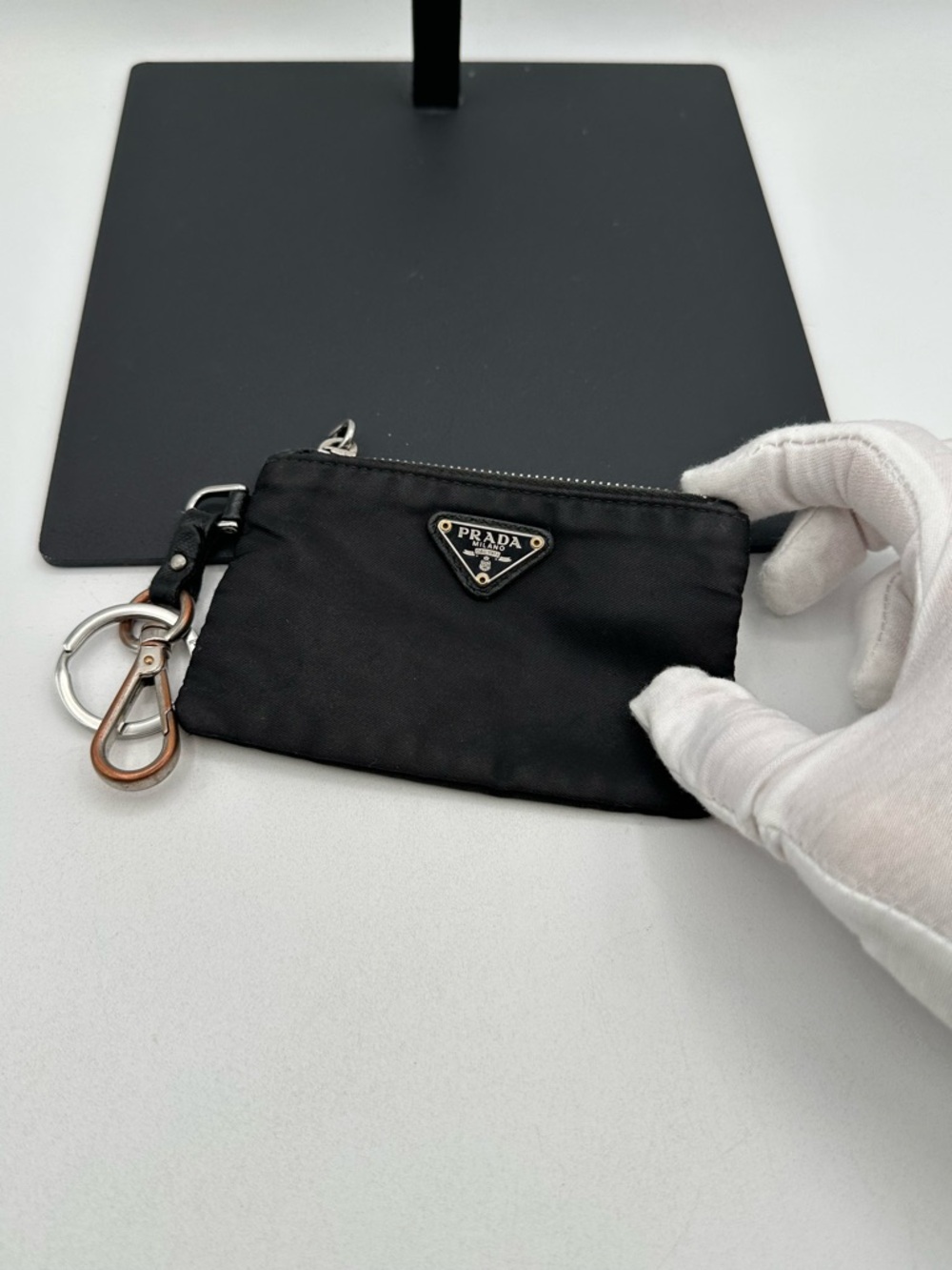 Prada Re Nylon Chain Pouch - Picture 2 of 10